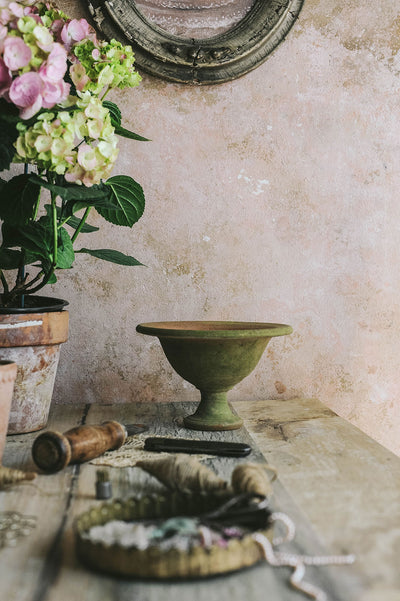 Aged Terracotta Fruit Bowl Planter