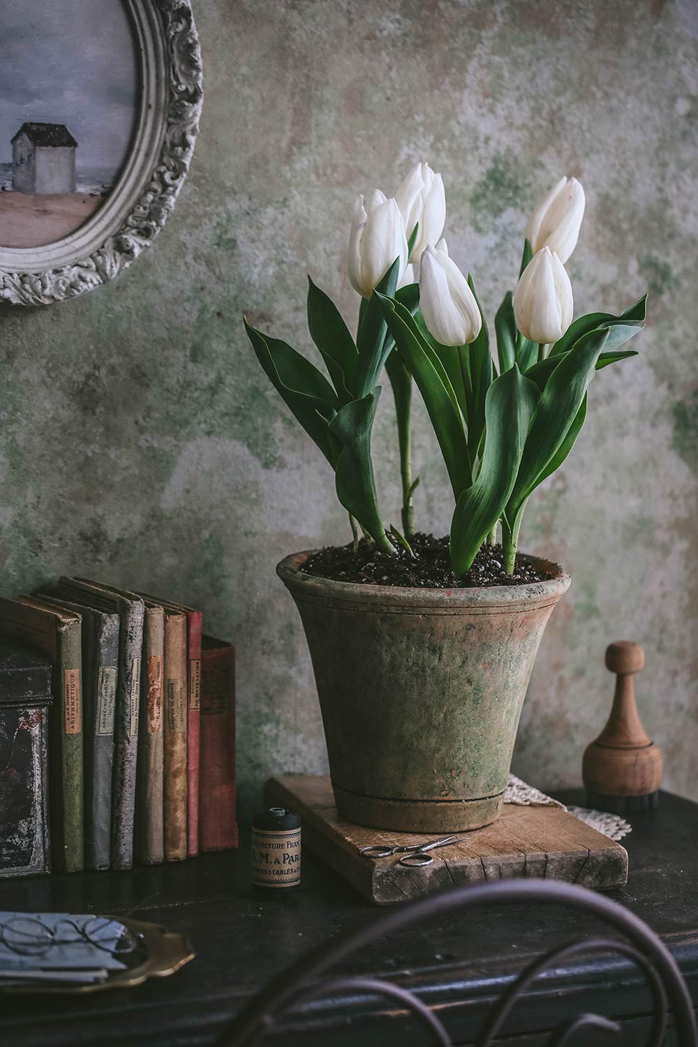 Aged Terracotta Planter