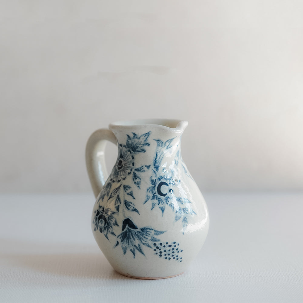 Hand-painted Artisan Pitcher