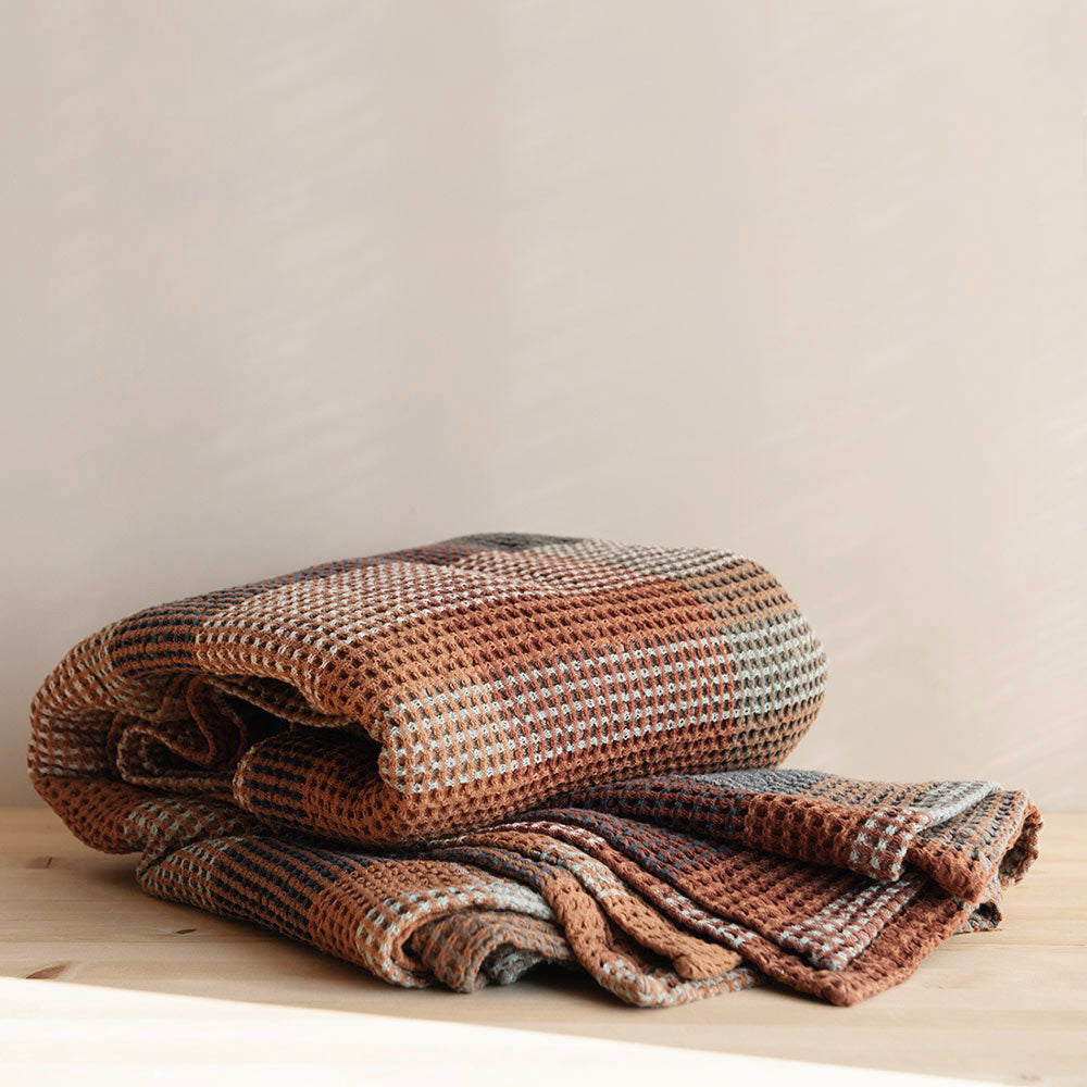 Cotton Waffle Blanket