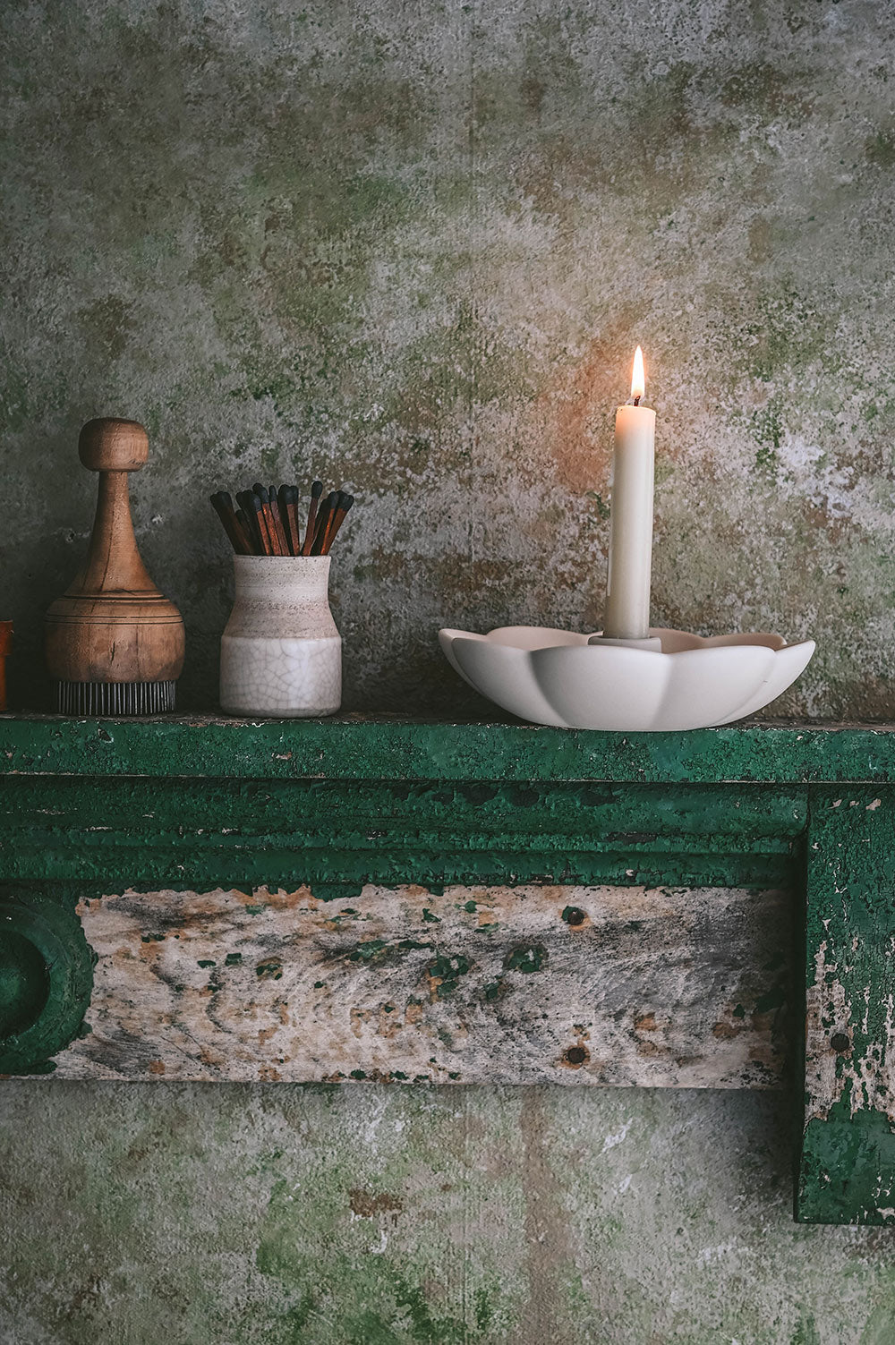 Bloom Ceramic Taper Candle Holder