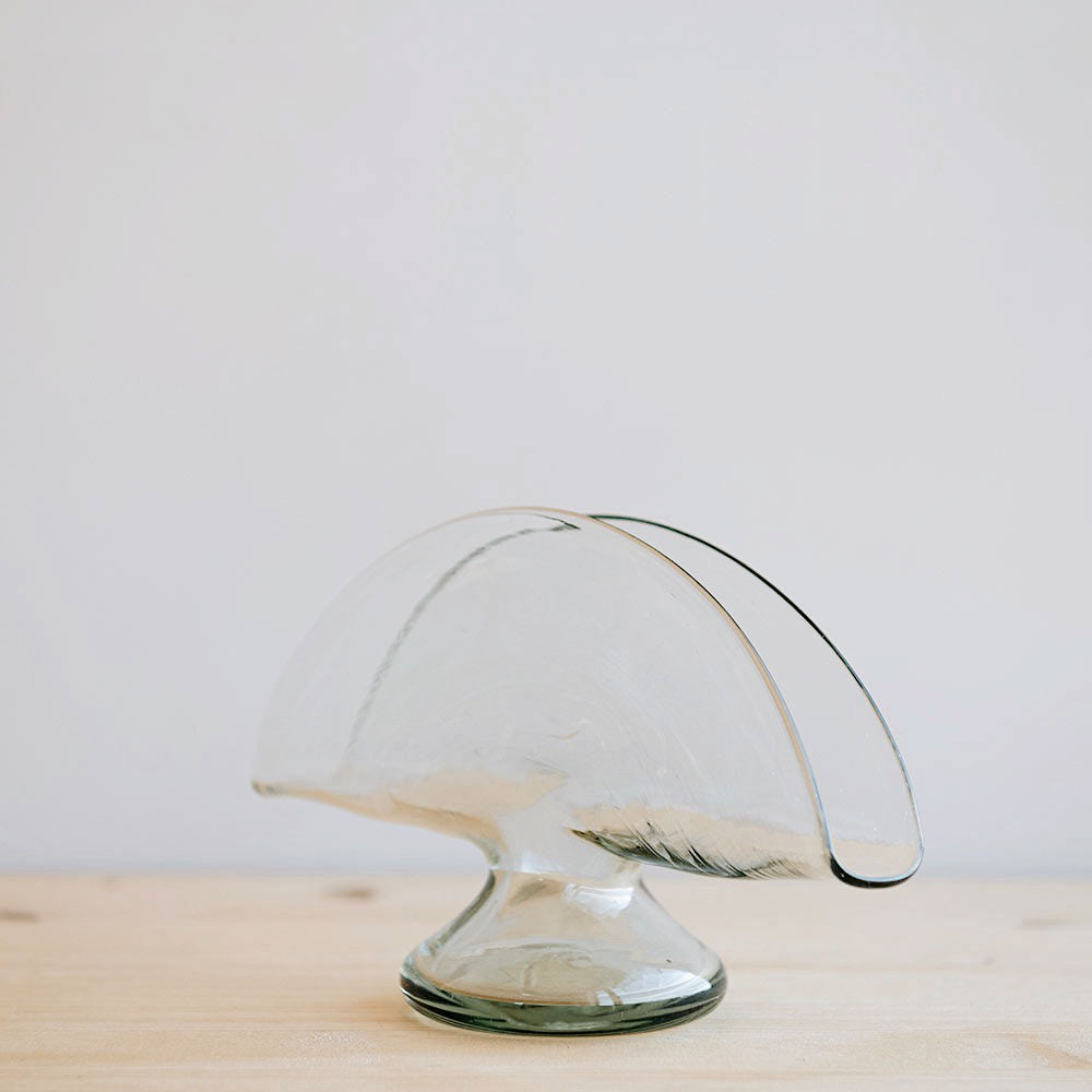 Handblown Napkin/Notecard Holder