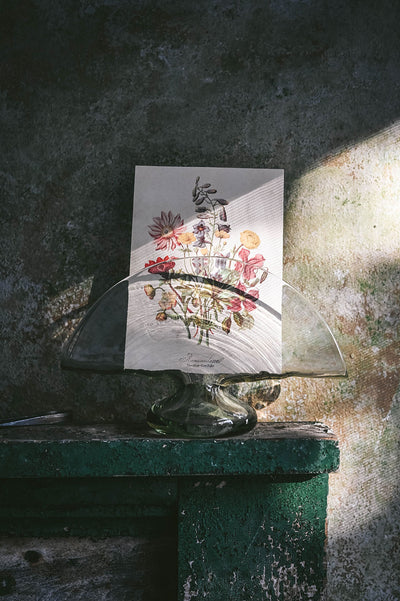 Handblown Napkin/Notecard Holder