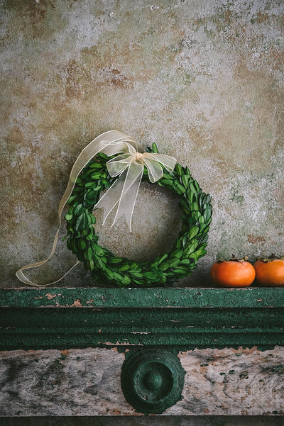 Preserved Boxwood Wreath