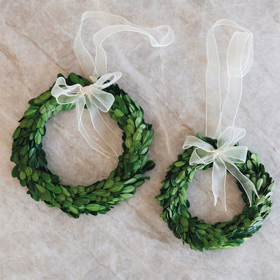 Preserved Boxwood Wreath