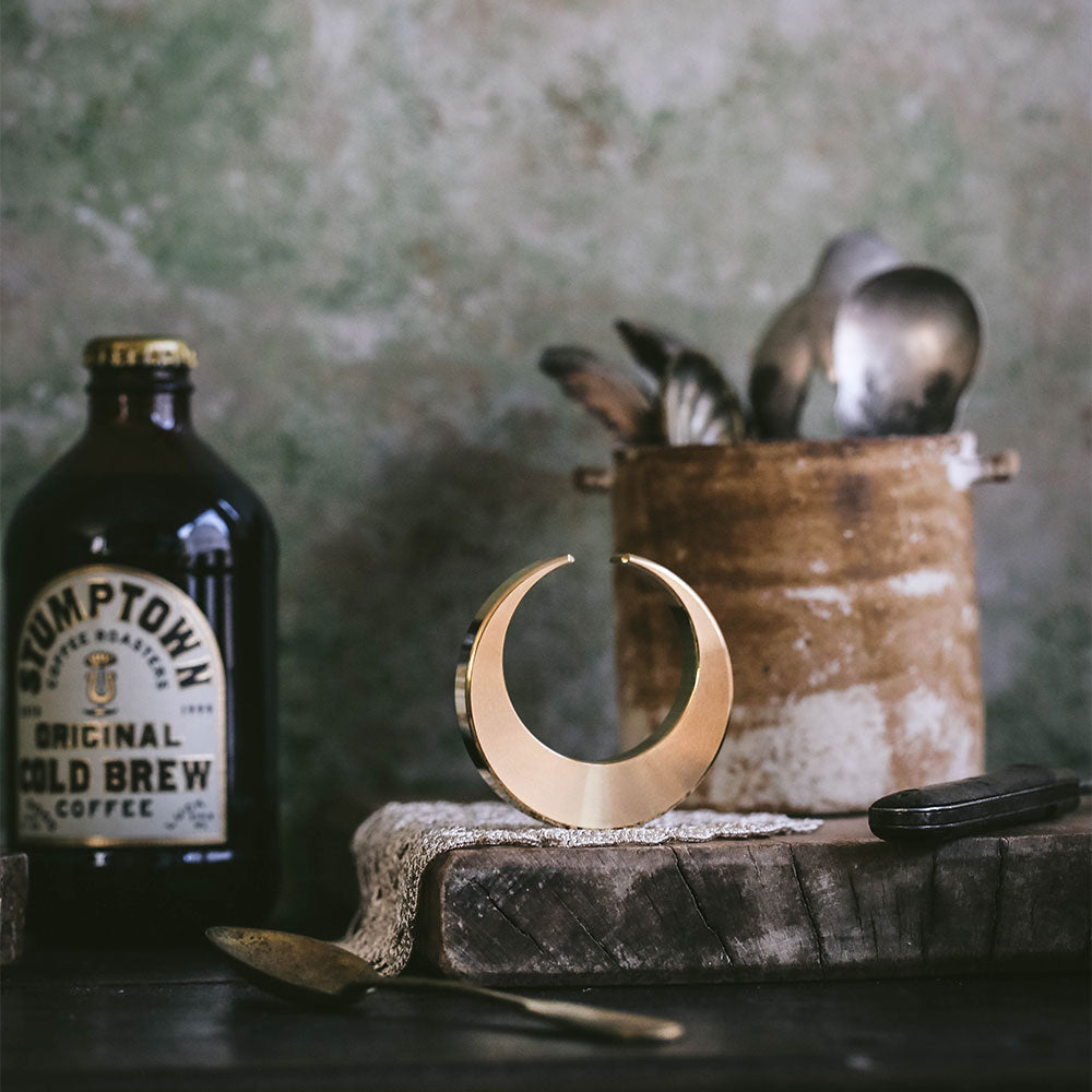 Brass Bottle Opener - Moon