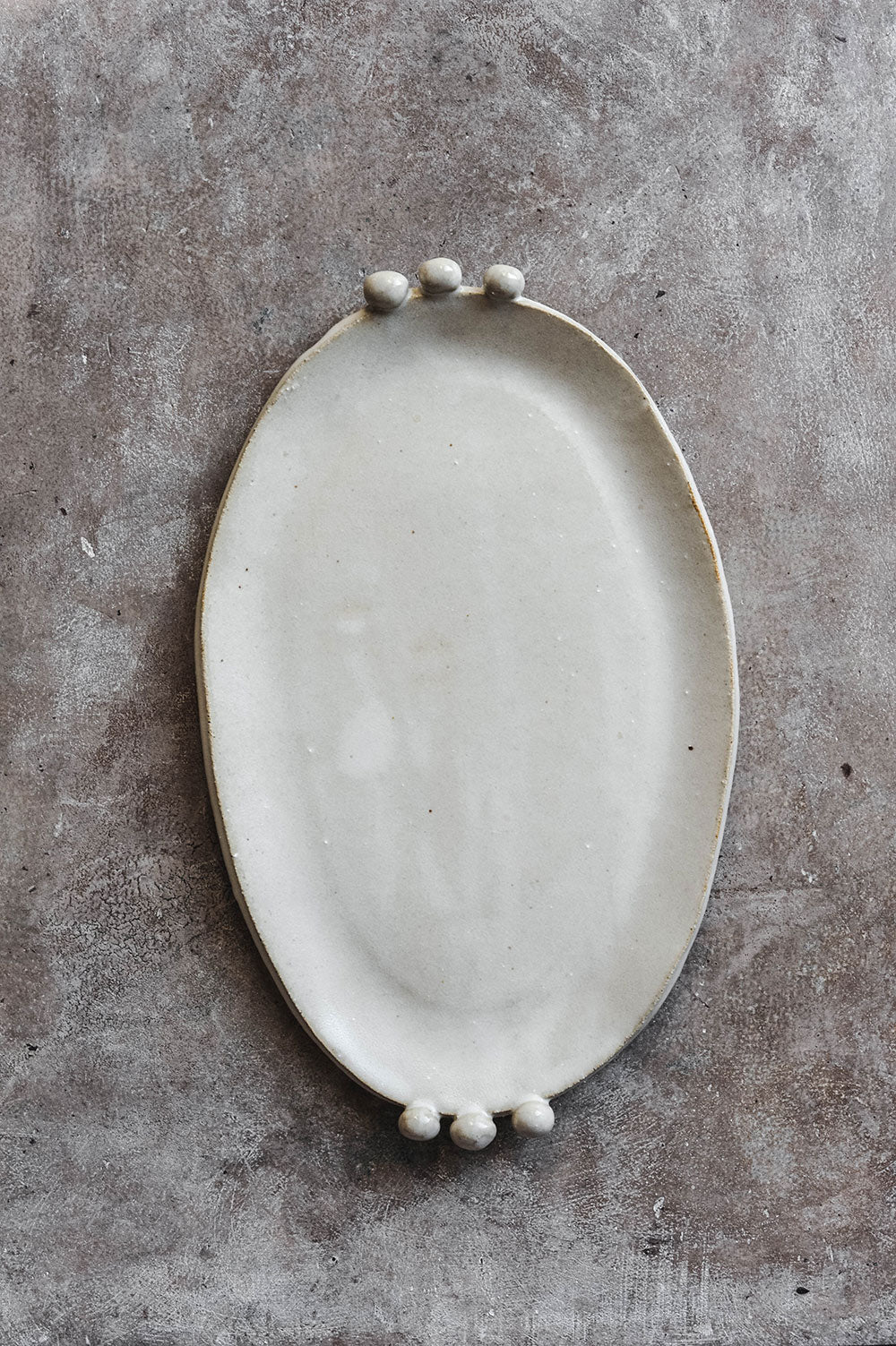 Beaded Ceramic Tray