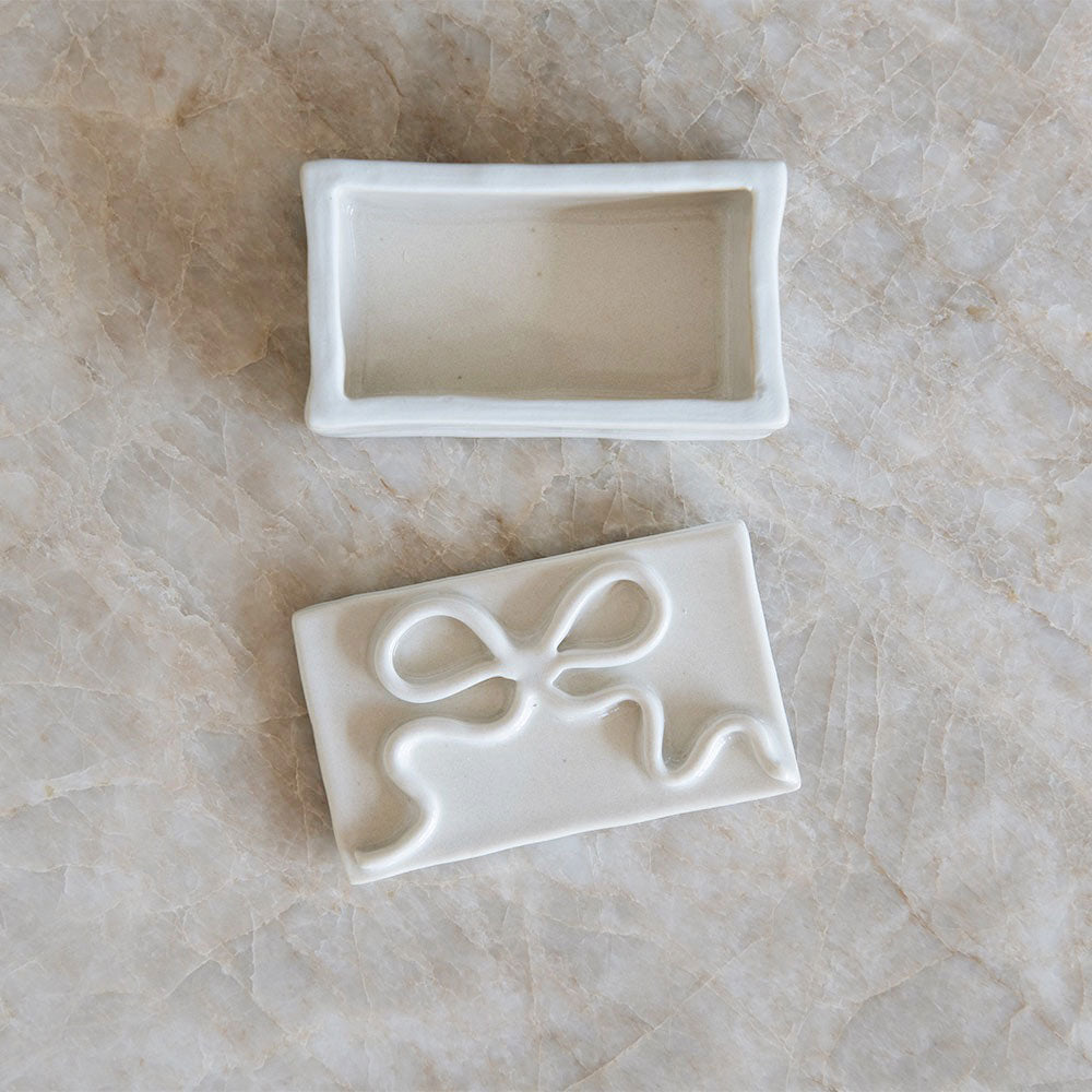 Bow Ceramic Matchbox