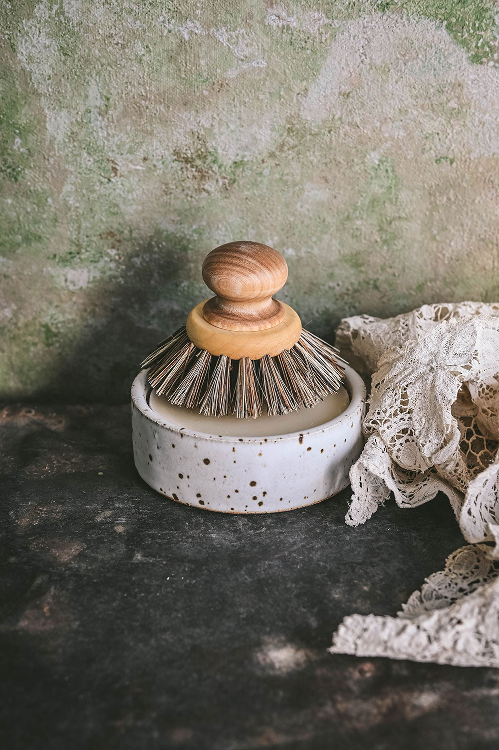 Ceramic Natural Solid Dish Soap Set