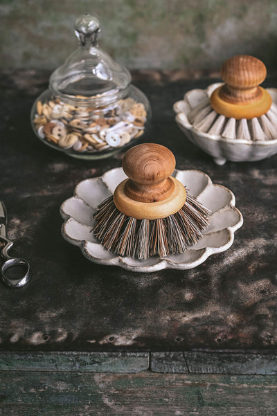 Small Ceramic Petal Plate
