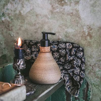 Artisan Ceramic Soap Dispenser