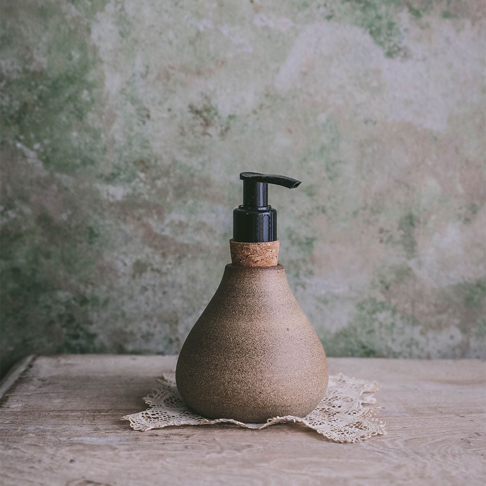 Artisan Ceramic Soap Dispenser