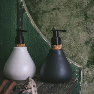 Artisan Ceramic Soap Dispenser