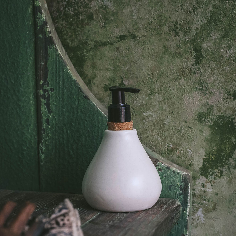 Artisan Ceramic Soap Dispenser