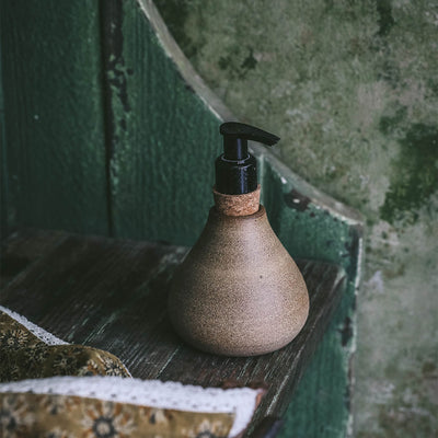 Artisan Ceramic Soap Dispenser