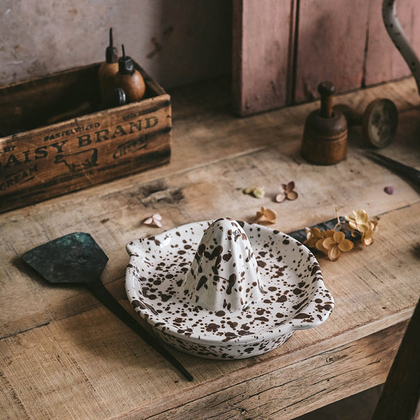 Ceramic Splatterware Juicer