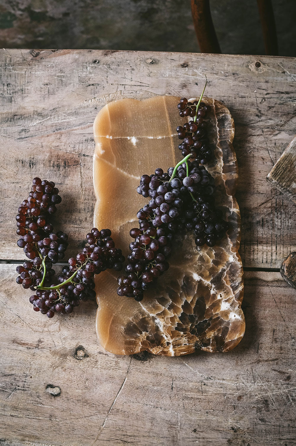 Chocolate Onyx Petal Tray