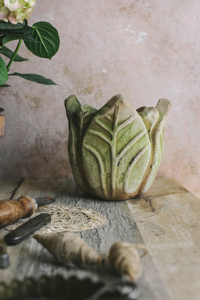 Aged Terracotta Posy Planter