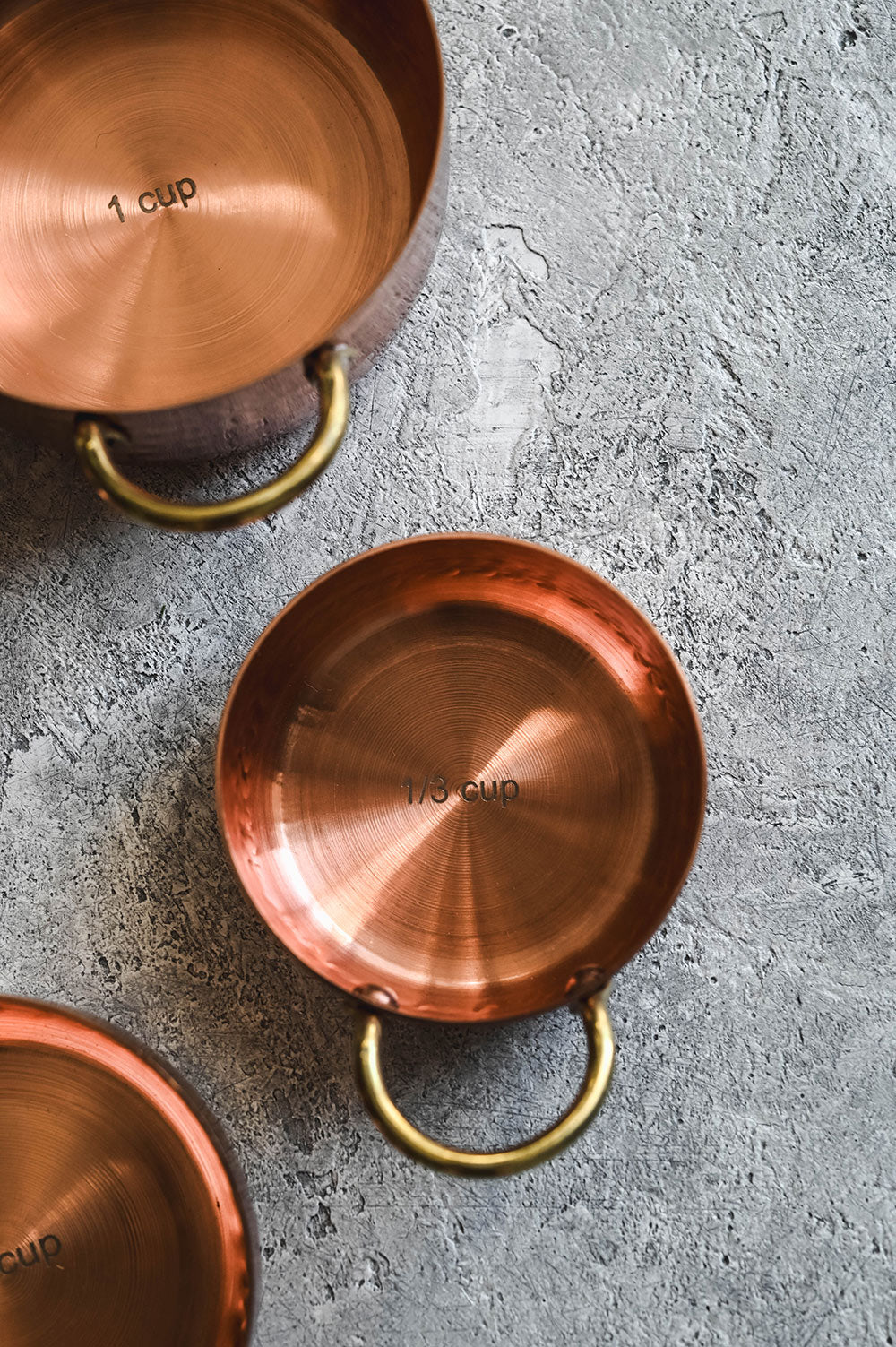 Copper & Brass Measuring Cups