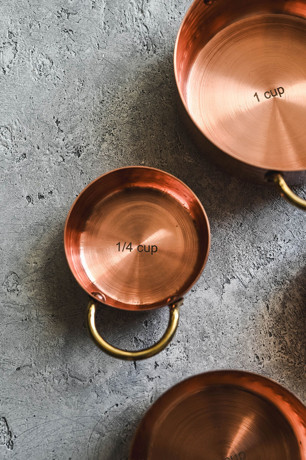 Copper & Brass Measuring Cups