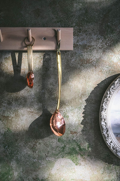 Copper & Brass Mixing Spoon