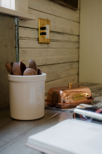 Copper Butter Dish