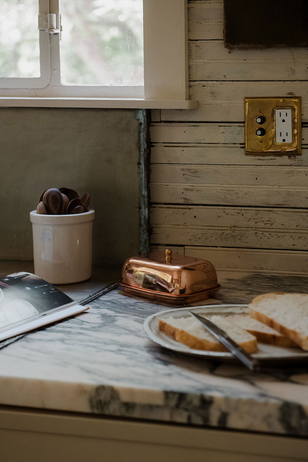 Copper Butter Dish