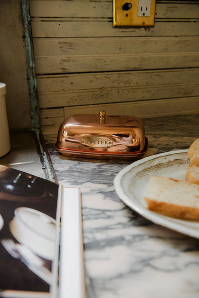 Copper Butter Dish