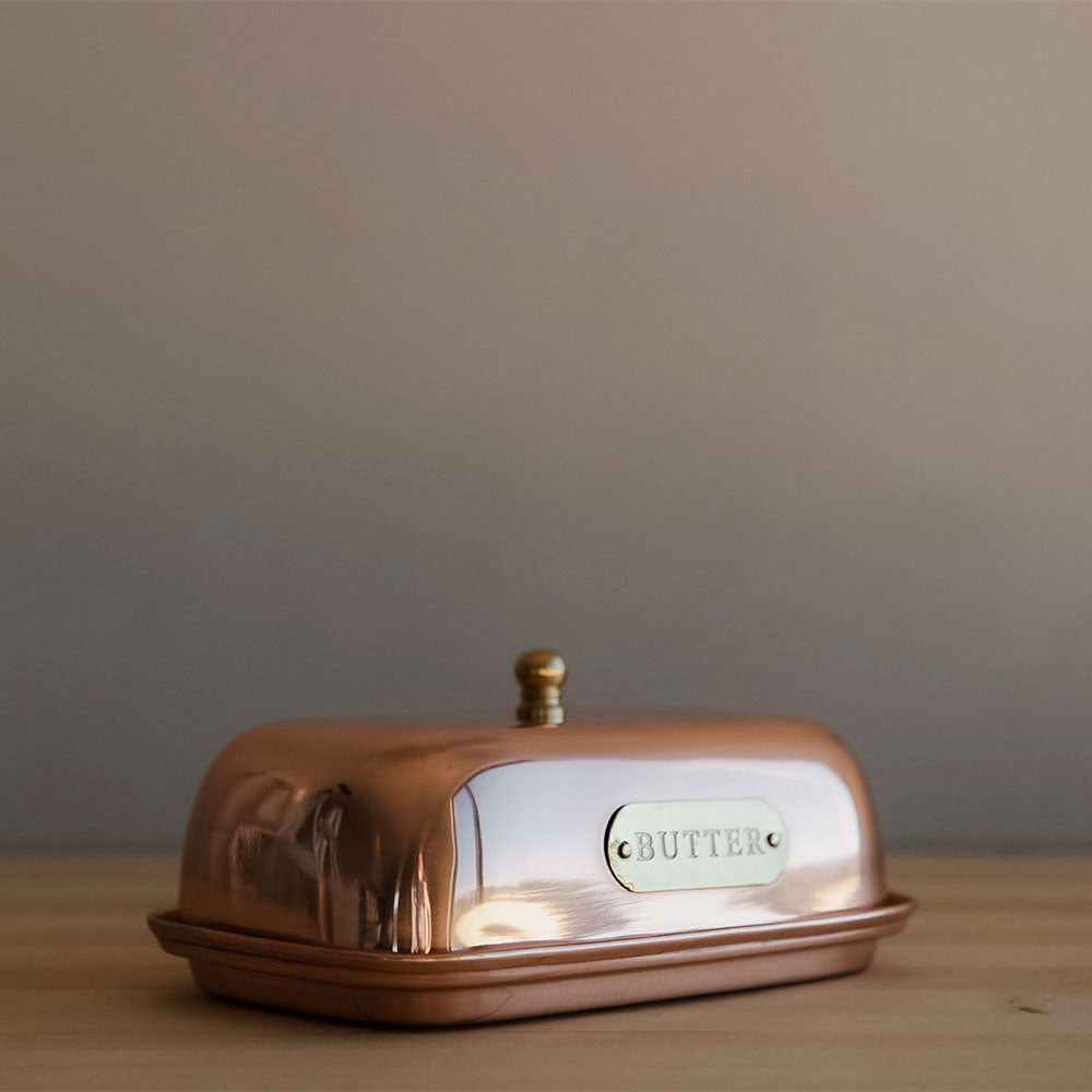 Copper Butter Dish