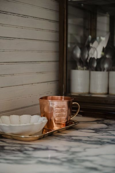 Copper Liquid Measuring Cup