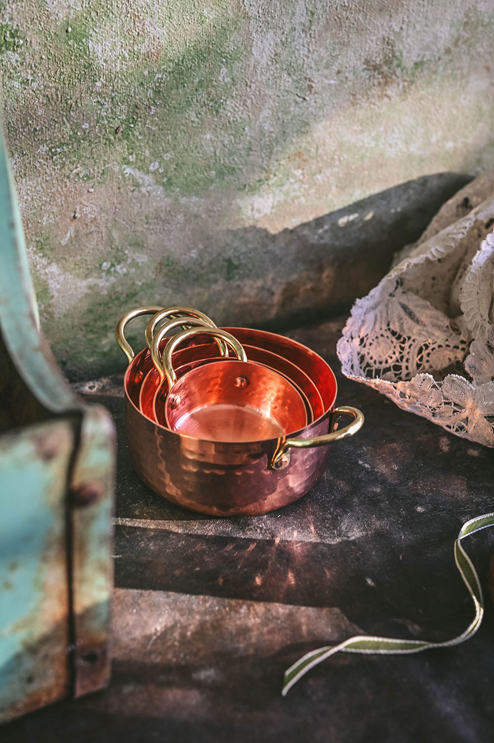Copper & Brass Measuring Cups