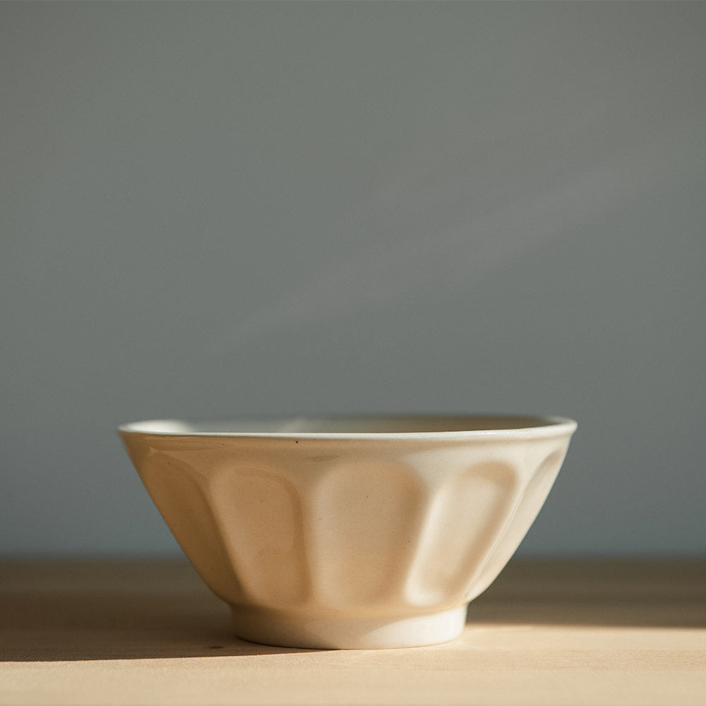 Cream Ceramic Bowl