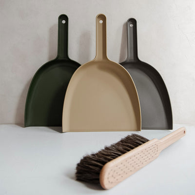 Wood Hand Broom & Dustpan Set II