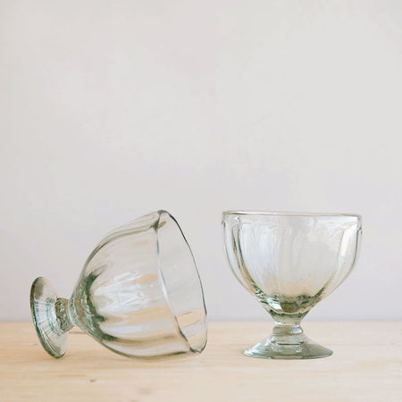 Handblown Parfait Dessert Glass