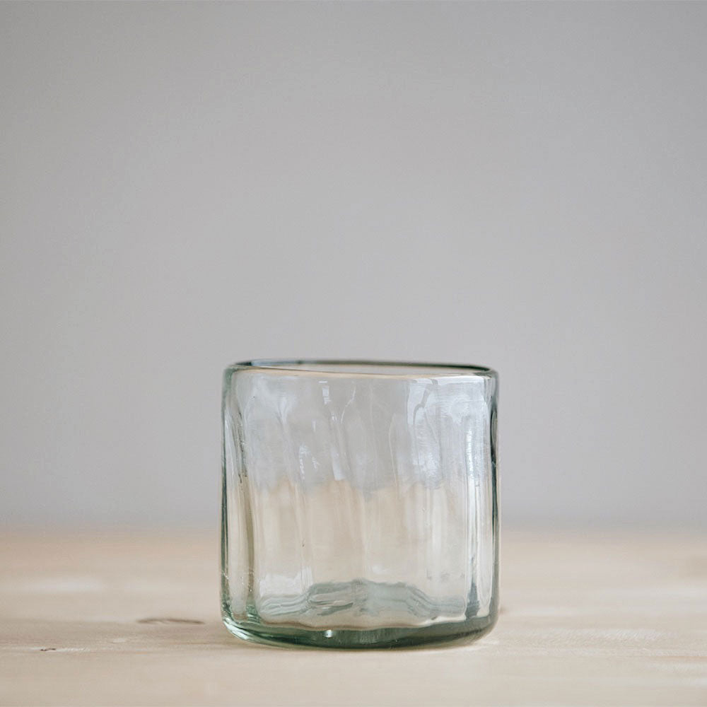 Handblown Fluted Tumbler