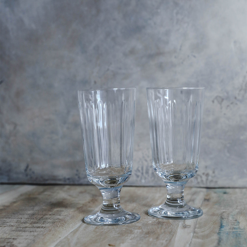 Footed Drinking Glass Set – roaniris.co