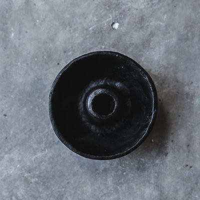 Cast Iron Candle Bowl