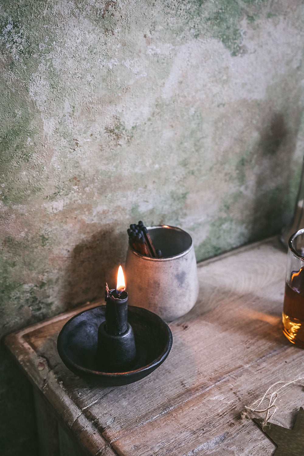 Cast Iron Candle Bowl