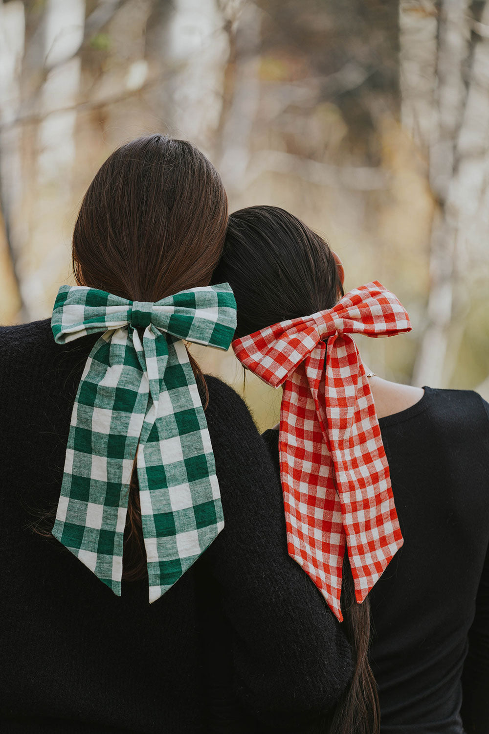 Gingham Bow