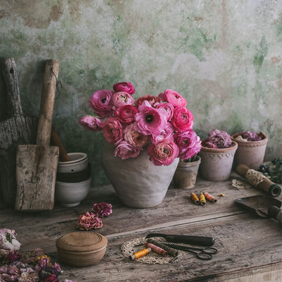 Hand-Built Ceramic Vessel - Natural