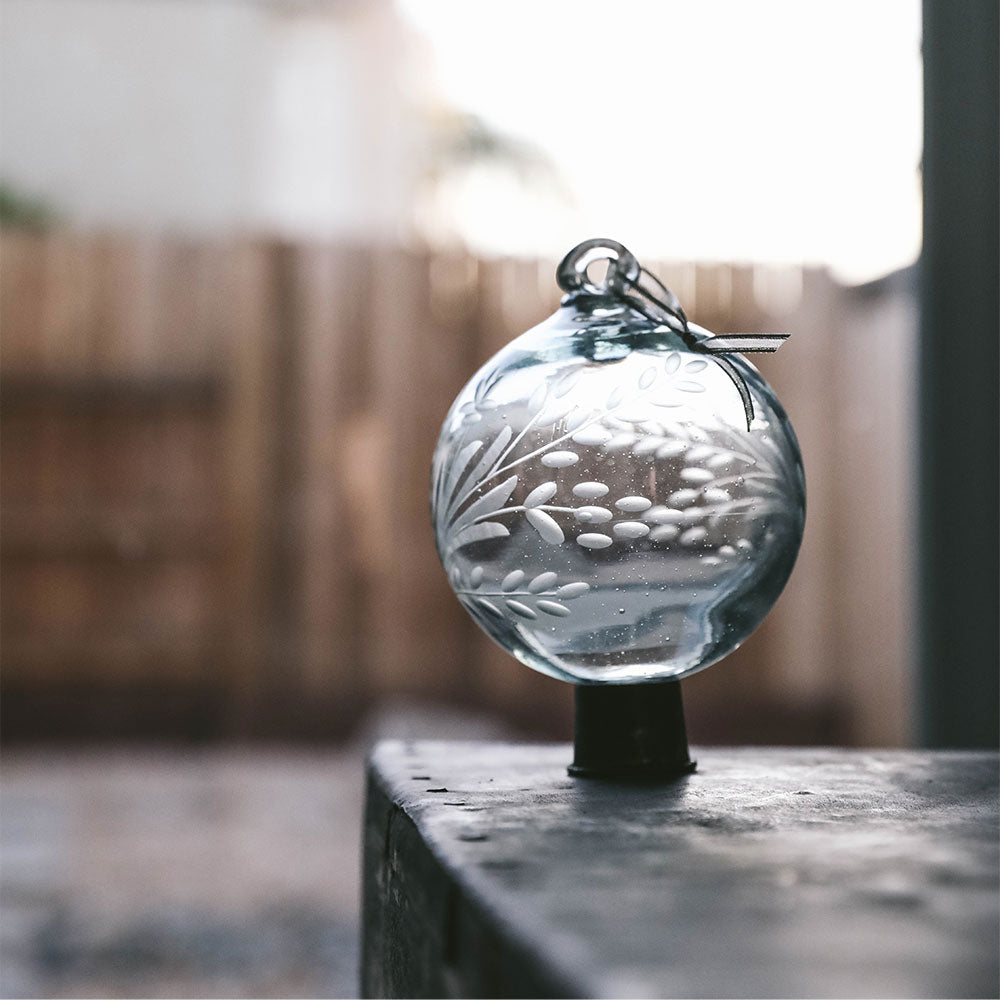 Jumbo Hand Blown Glass online Christmas Ornament