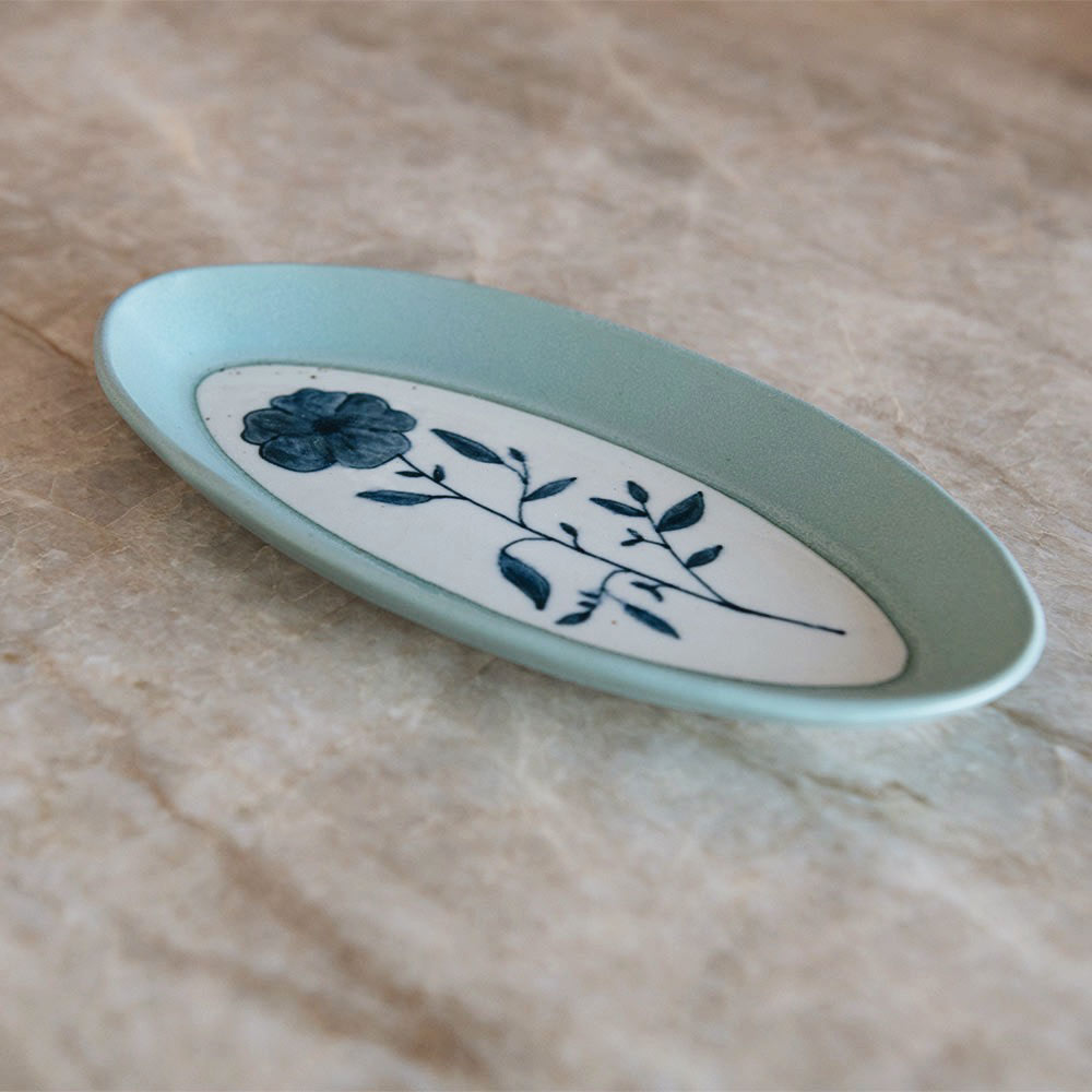 Hand-painted Posy Tray No. 10