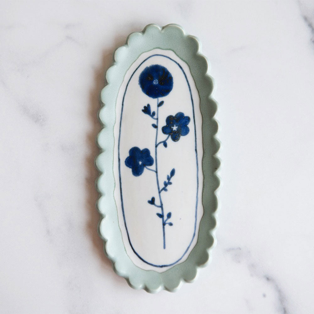 Hand-painted Ceramic Tray