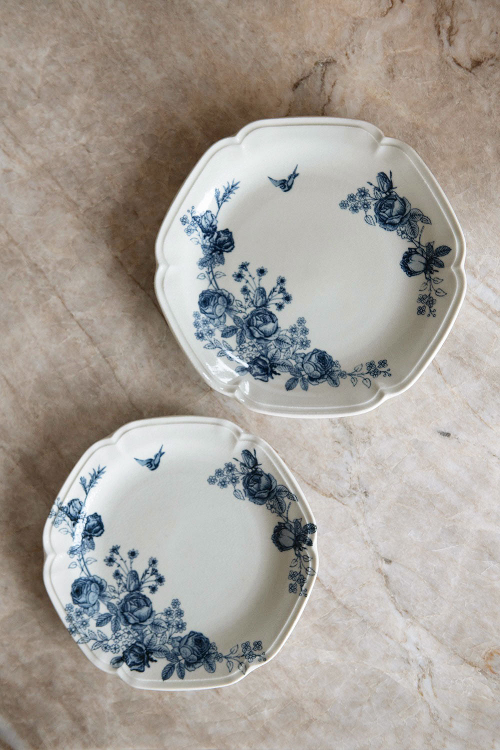 Rose Porcelain Plate - Small