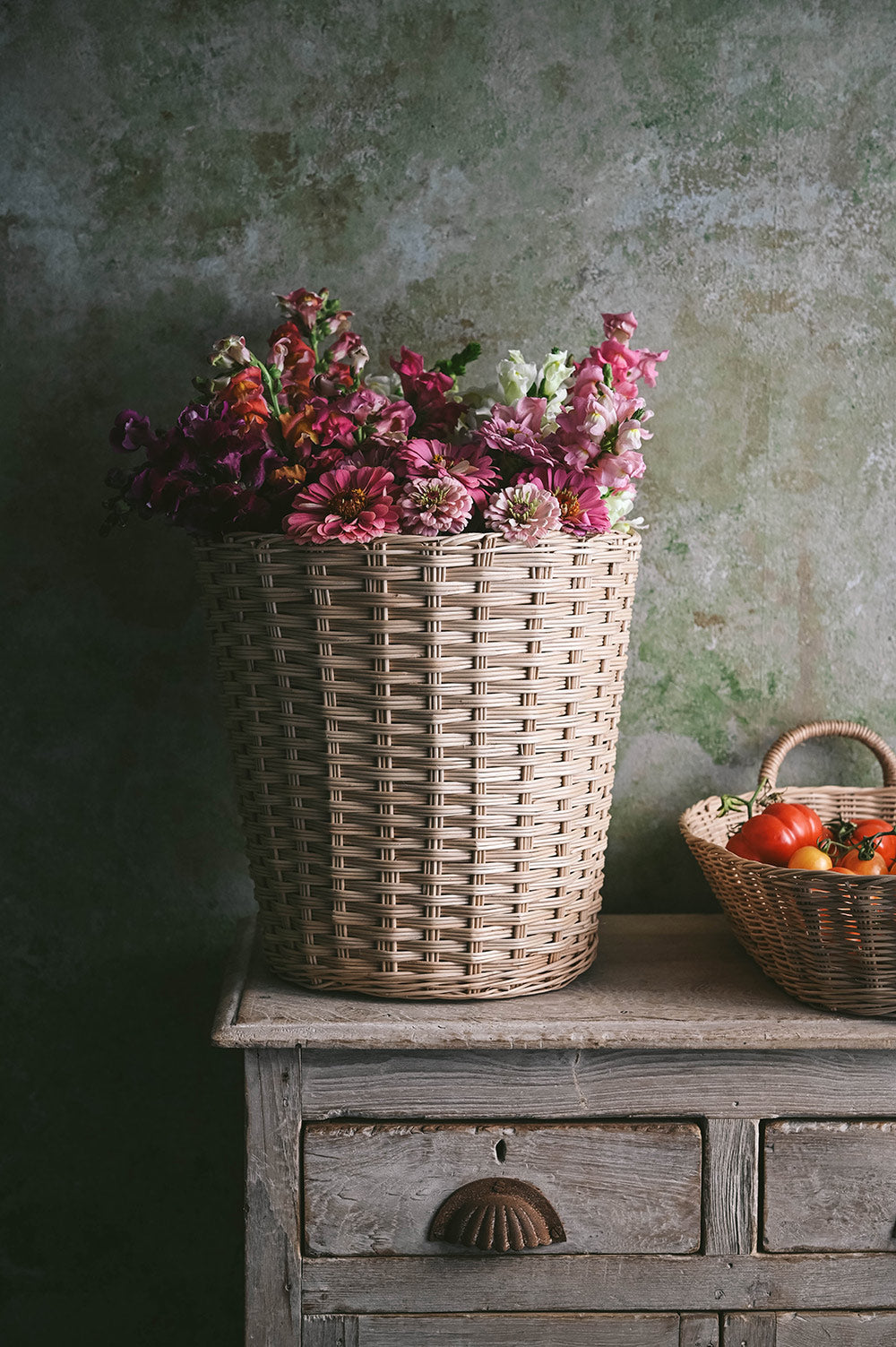 Handwoven Basket Bin