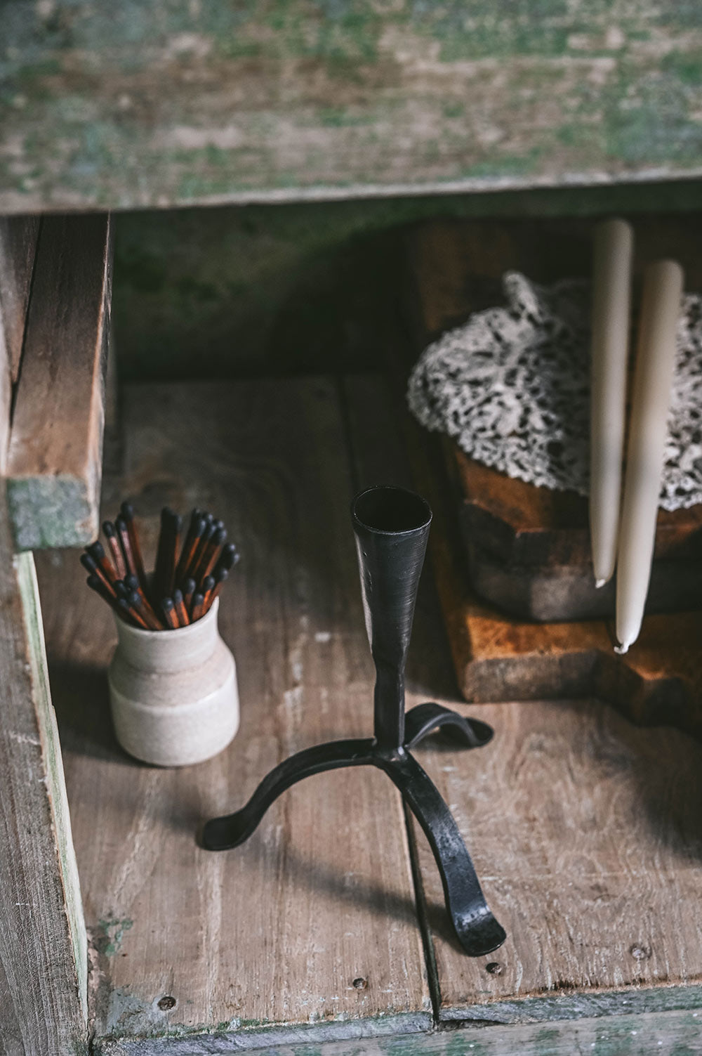 Iron Candle Stand