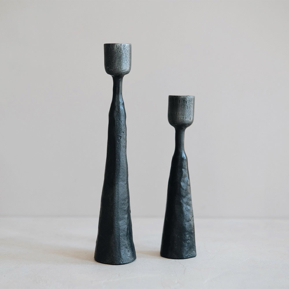 Iron Candlestick Set