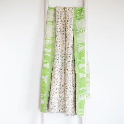 One-of-a-kind Kantha Quilt - KT7198