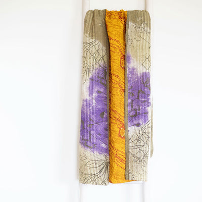 One-of-a-kind Kantha Quilt - KT7216