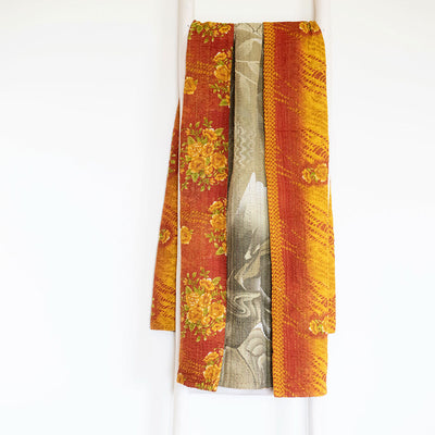One-of-a-kind Kantha Quilt - KT7216